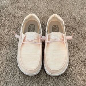 Hey Dude Slip-On Shoes in Pale Pink